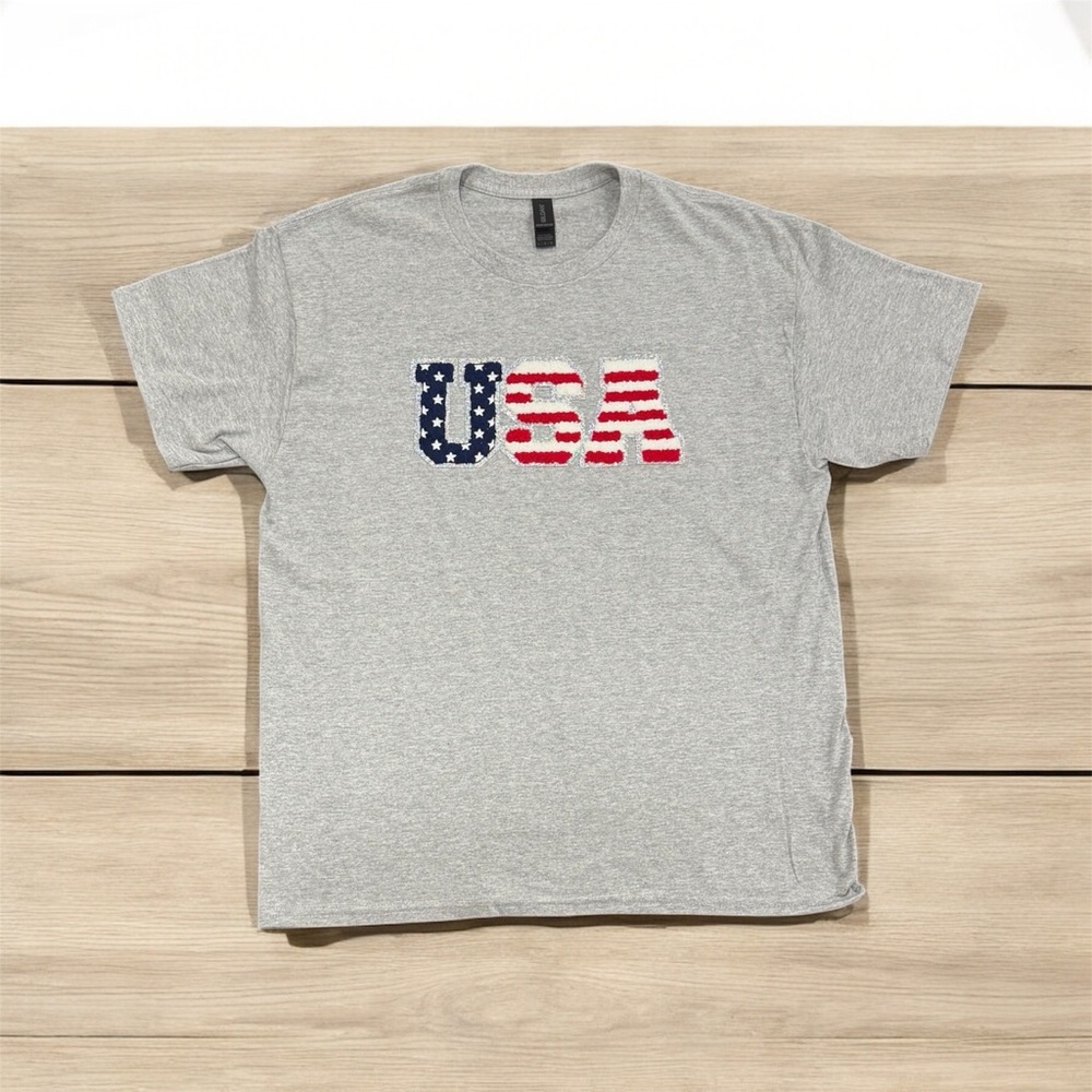 Gray USA Graphic women’s  T-Shirt